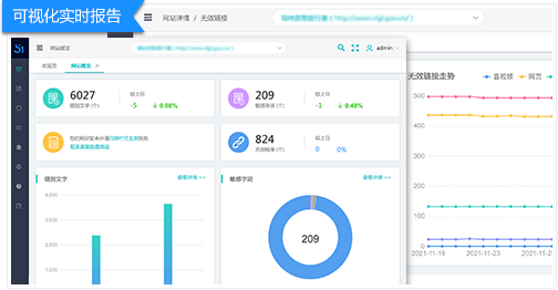 可视化实时报告